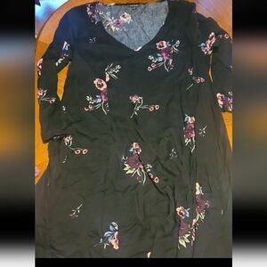 Torrid v neck floral dress